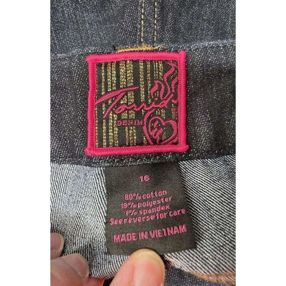 Torrid Dark Blue Denim Jeans Women's Size 16 Straight Leg